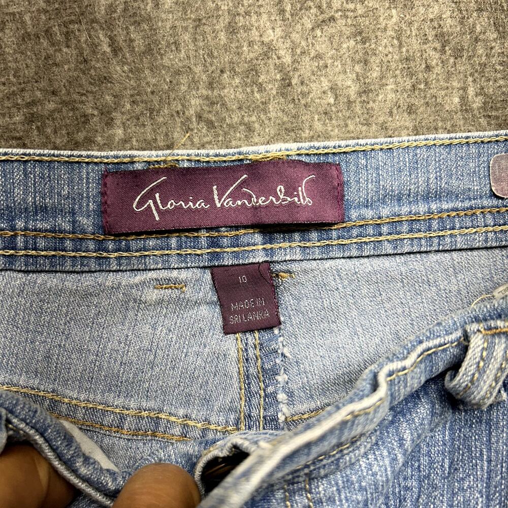 Gloria Vanderbilt Amanda Jeans Women’s Size 10 Classic Tapered Leg Light Wash - Picture 9 of 16